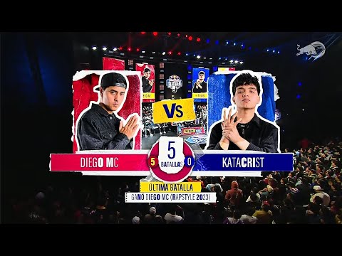 KATACRIST VS DIEGO MC (4x4) RED BULL BATALLA PERÚ 2024 MEJOR MINUTO DE LA FINAL
