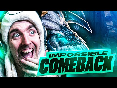 I HAD AN IMPOSSIBLE COMEBACK, ACTUALLY INSANE