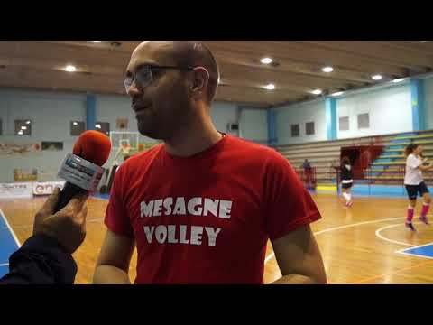 Intervista al Coach Divella Mesagne Volley  Sig. Simone Giunta