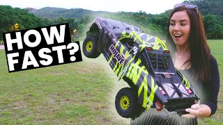 ARRMA Mojave 6s BLX Speed Run (Off-Road and On-Road)