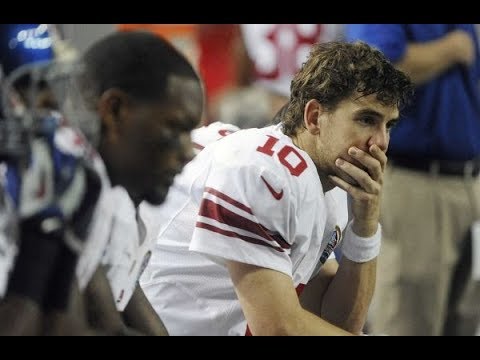 Eli Manning gets Benched