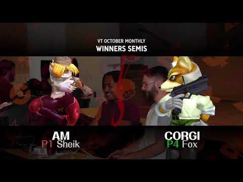 Virginia Tech Melee September Monthly - Winners Semis - Corgi (Fox) vs AM (Sheik)