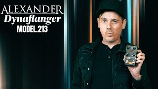 Video thumbnail for Alexander Pedals Dynaflanger Model 213 // Effects Pedal Demo by Demos In The Dark
