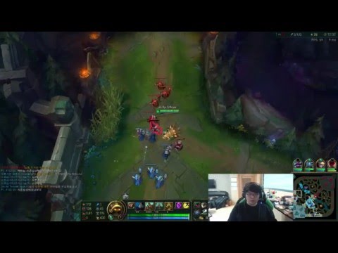 Jin Air TrAce as Rammus vs Poppy Top