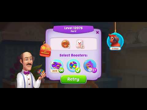 12075 to 12076 complete ✅#androidgame #gaming #level #homescapes