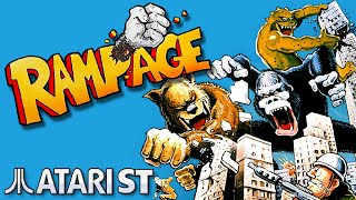 Rampage - Quick Look - Atari ST