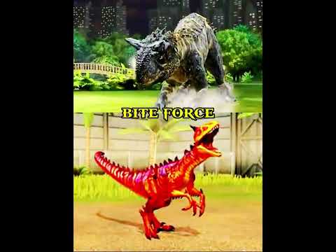 New Dino Battle - Purutaurus vs Carnoraptor #dinobattles