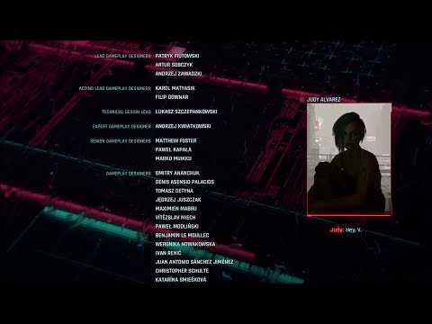Cyberpunk 2077: Romanced Judy all ending variants