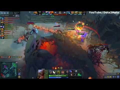 Dendi Best Pudge Is Back! Epic Hook vs Charge 12min Godlike Gameplay MMR 7.05 Dota 2