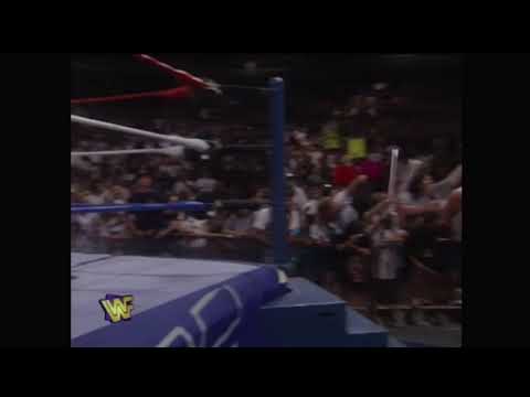 WWF Raw 7/22/1996 - The Smoking Gunns Try to Ambush Shawn Michaels & Ahmed Johnson