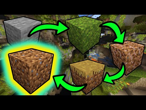 Rays Works - This Minecraft farm never stops making DIRT...