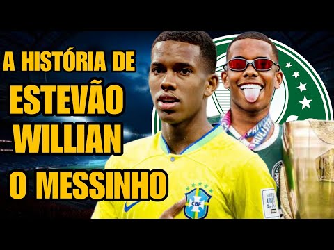 A CONTROVÉRSIA HISTÓRIA DE ESTEVÃO WILLIAN DO PALMEIRAS O MESSINHO