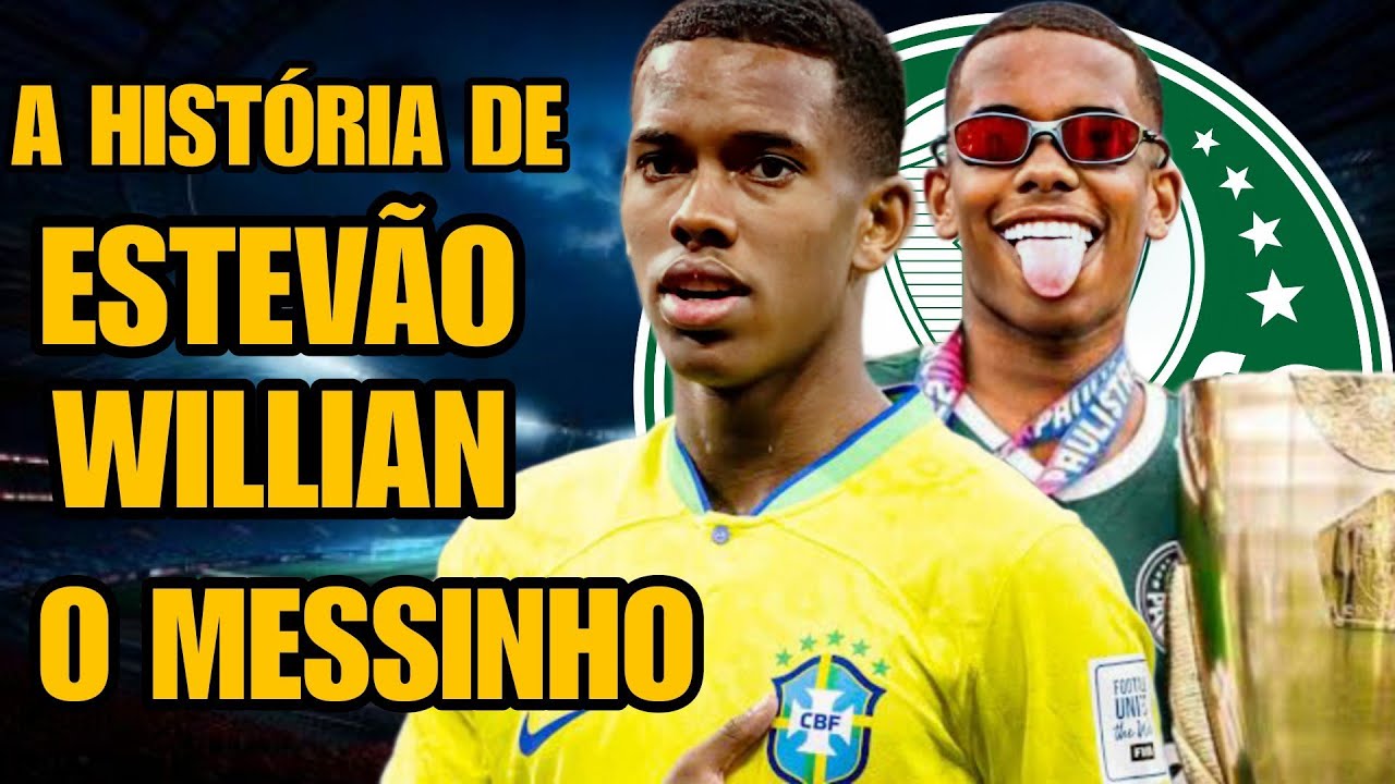 A CONTROVÉRSIA HISTÓRIA DE ESTEVÃO WILLIAN DO PALMEIRAS O MESSINHO