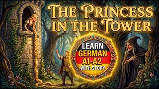 Learn German A1–B2 | Learn German with Stories 🇩🇪 | The Princess with the Long Golden Hair