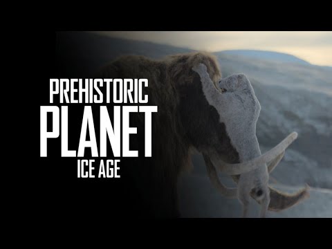 Woolly Mammoths fight off attacking Homotherium | Prehistoric Planet Ice Age | Official Clip 