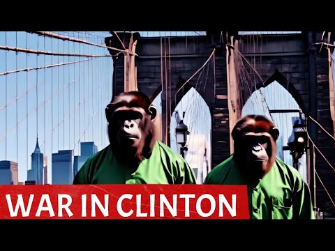 A WAR in Clinton: The APES versus BROOKLYN - Ghost (Long island)