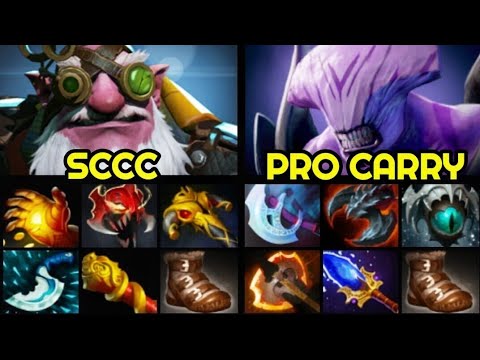 SCCC Sniper Try Hard Intense Game vs Full Slotted Faceless Void 7.27 Dota 2