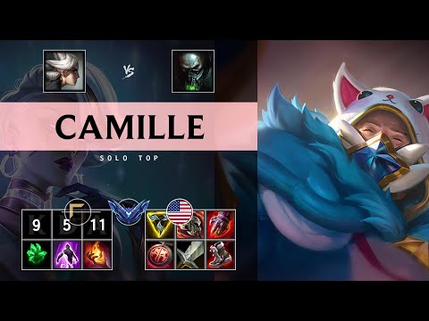 Camille Top vs Urgot: Triple Kill, Dominating - NA Diamond Patch 25.S1.1