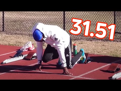 Noah Lyles 300m Time Trial