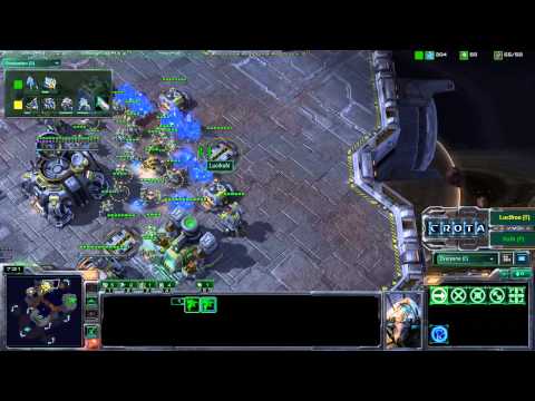StarCraft 2 - SC446 - Lucifron (T) vs NaNi (P) on Scrap Station