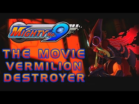 Mighty No. 9 The Movie: Vermilion Destroyer - All Ray DLC Story Cutscenes