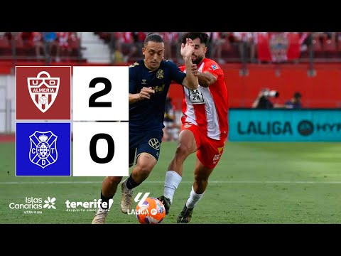 UD Unión Deportiva Almería 2-0 CD Club Deportivo Tenerife Santa Cruz de Tenerife
