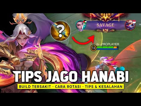 HOW TO PLAY HANABI CORRECTLY AND HURT IN THE CURRENT META - Hanabi Mobile Legends Tutorial