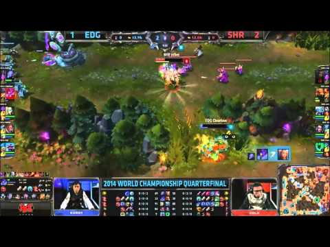 Insec and Clearlove finish each other (EDG vs SHR Game 4)