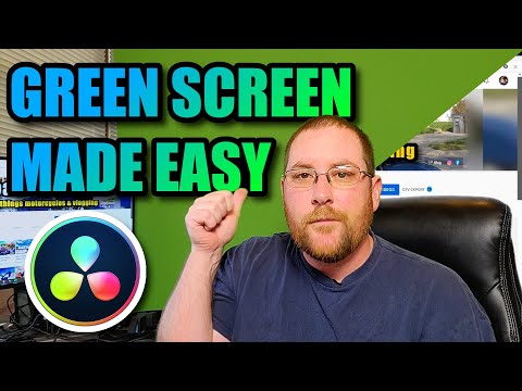 Davinci Resolve 17 Green Screen made EASY // Fusion Delta Keyer Tutorial
