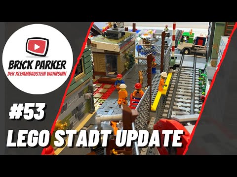 LEGO STADT UPDATE - Folge 53 - Zufahrt Fischereihafen & Verladesteig