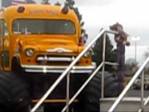 monster school bus.