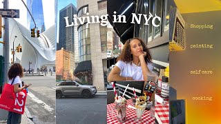 Spend a week with me 🚕 shopping, painting, eating and more || Living in NYC