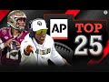 AP Top 25 Released: Colorado ENTERS Top 25, Florida State JUMPS To No. 4 I CBS Sports