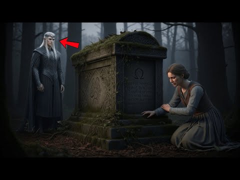 She Cried at the Elven King’s Tomb — Unaware He Watched From the Shadows