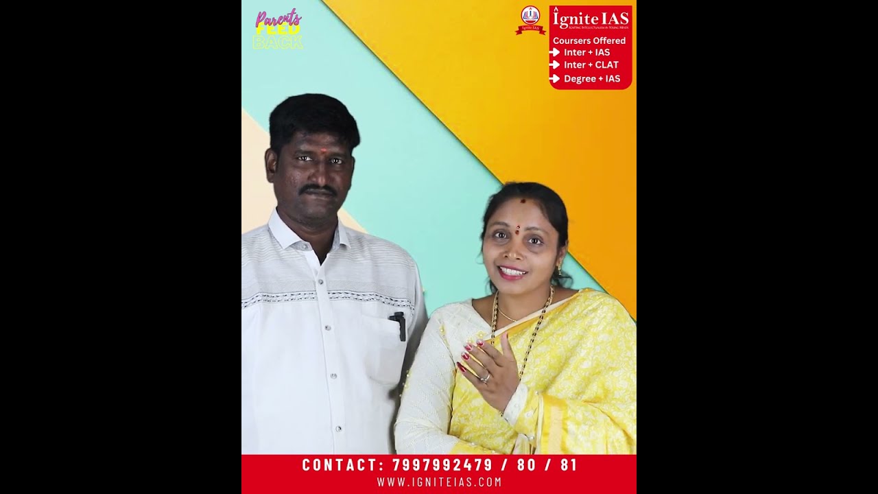 Parents feedback for Ignite | feedback for college results | Ptm feedback from parents