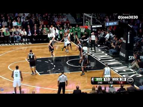 Rajon Rondo Blows By Defenders - Celtics @ Nets - NBA Preseason 10/18/2012