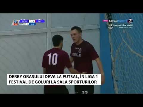 Deva city derby in futsal! Goal festival in League 1 🔥