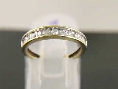 Half Eternity Diamond Ring