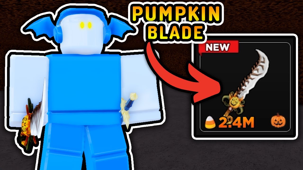 SHOWCASING THE PUMPKIN BLADE IN ROBLOX FLAG WARS!