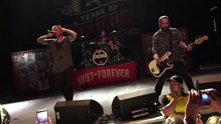 new found glory - party on apocalypse - o2 forum kentish town, london day 1, 06 october 2017