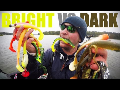 PIKE FISHING: Bright vs. Dark Lures CHALLENGE (Which color works best?)