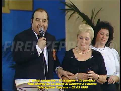 I'Grillo canterino. di Gianfranco D'Onofrio. Tina Andrey in:  La storia di Beppino e  Poldina. '86