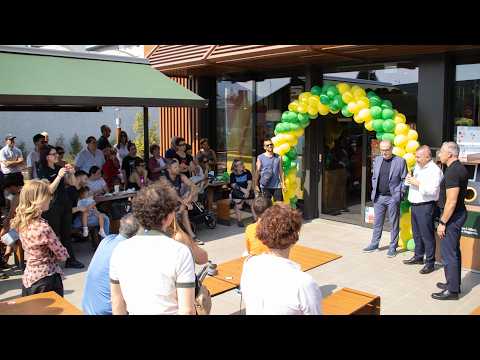 Almè, l'inaugurazione del nuovo McDonald's