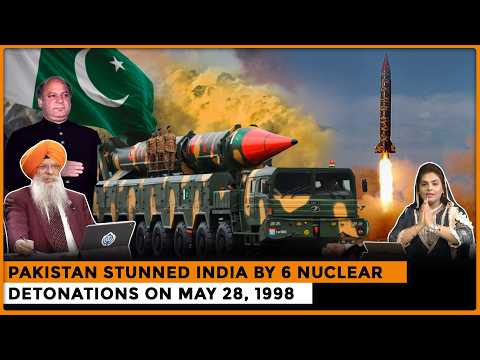 Pakistan Stunned India By 6 Nuclear Detonations on May 28, 1998
