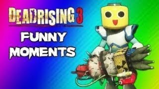 Dead Rising 3 Funny Moments Gameplay 8 - Massive Bomb Nuke, Mega Man Suit, Final Boss Ending Fight