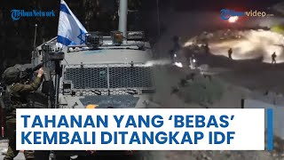 Tahanan yang Sempat Dibebaskan oleh Pihak Israel Kembali Ditangkap IDF di Zona Tepi Barat-Yerusalem