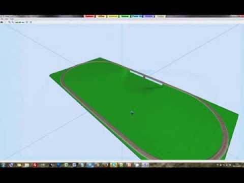 SCARM Tutorial 09 - Create a Ramp - Model Railway Editor
