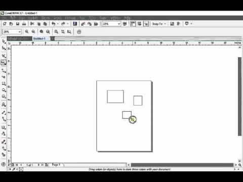 CorelDraw X7 Tutorials Transparency Tool