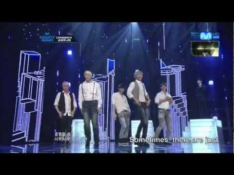 [HD] Super Junior - From U LIVE @ M!Countdown 120705 [ENG SUB]