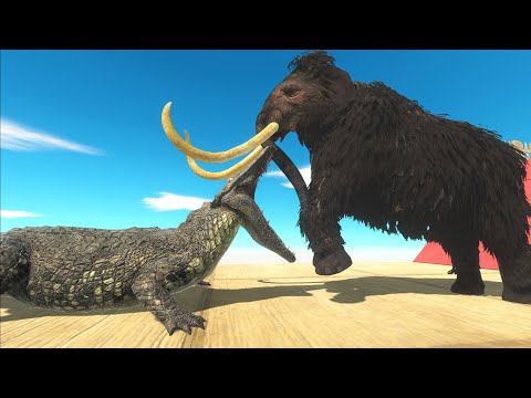 PREHISTORIC Animals   MAMMOTH & MORE vs ALL -  Animal Revolt Battle Simulator